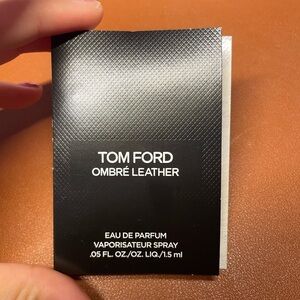 New sample of Tom Ford Ombré Leather 0.5 fl oz / 1.5 ml